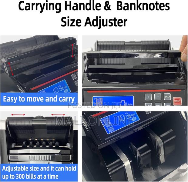 Gr-5800 Uv/Mg Money Counter Machine High-speed Bill Counting - thumbnail 6