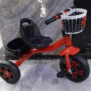 Red Tricycle With Buscket*Tricycle - thumbnail 2