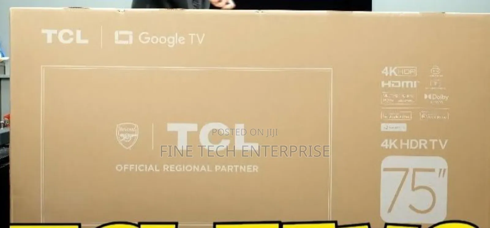 New Model TCL 75 Inches Tv Qled