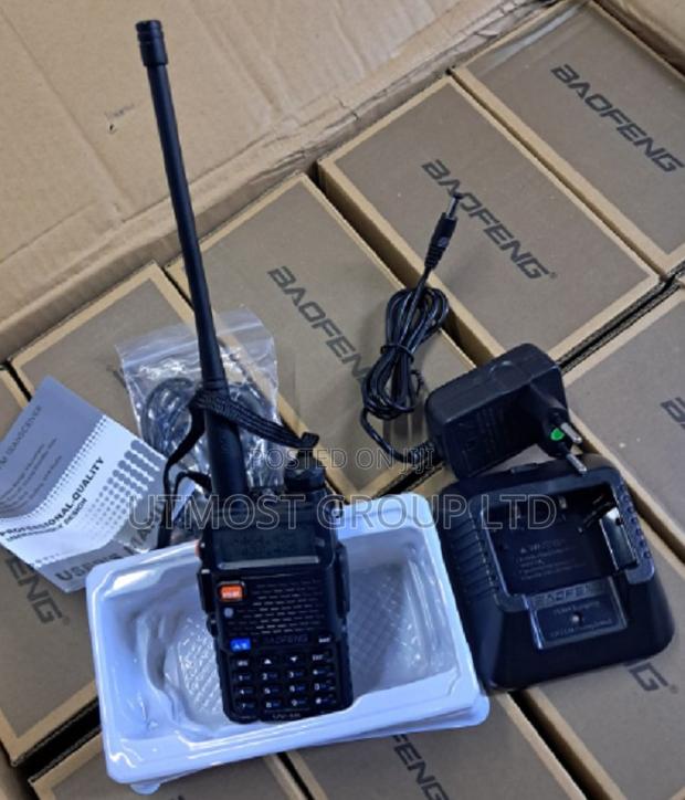 Baofeng Uv-5r Walkie Talkie (5-8km) –Durable and Compact Design