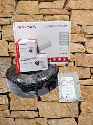 Hikvision Four 4 2mp Ip Network CCTV Cameras Complete System