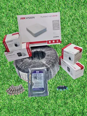 Hikvision 4 CCTV Cameras Complete 1080p 2mp 500gb HDD