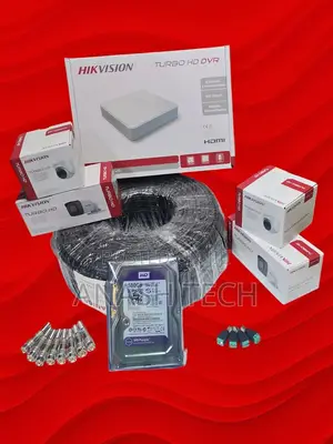 Hikvision 2 2mp 1080p CCTV Cameras Complete System Kit