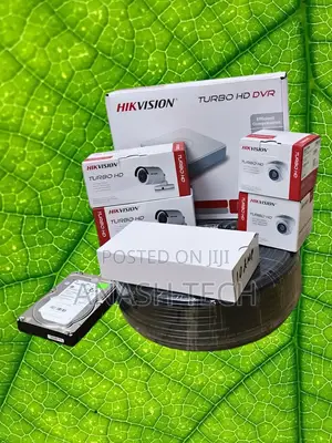 Hikvision 4 Full Hd 1080p 2mp CCTV Cameras Complete System