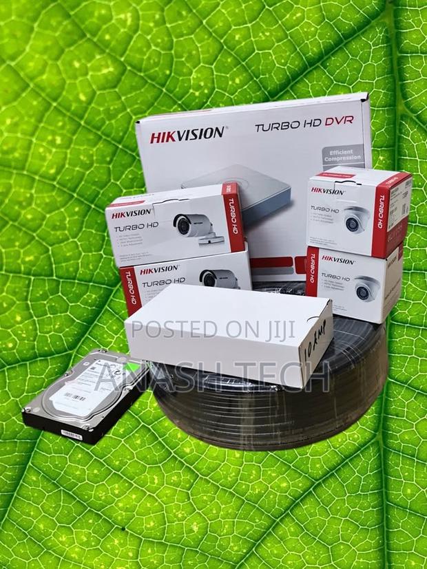 Hikvision 4 Full Hd 1080p 2mp CCTV Cameras Complete System