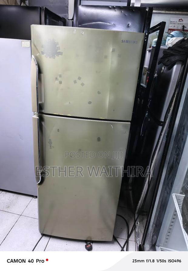 Gray Samsung Fridge 400 Litres