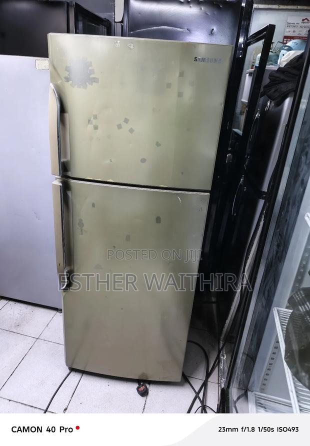 Gray Samsung Fridge 400 Litres - thumbnail 2