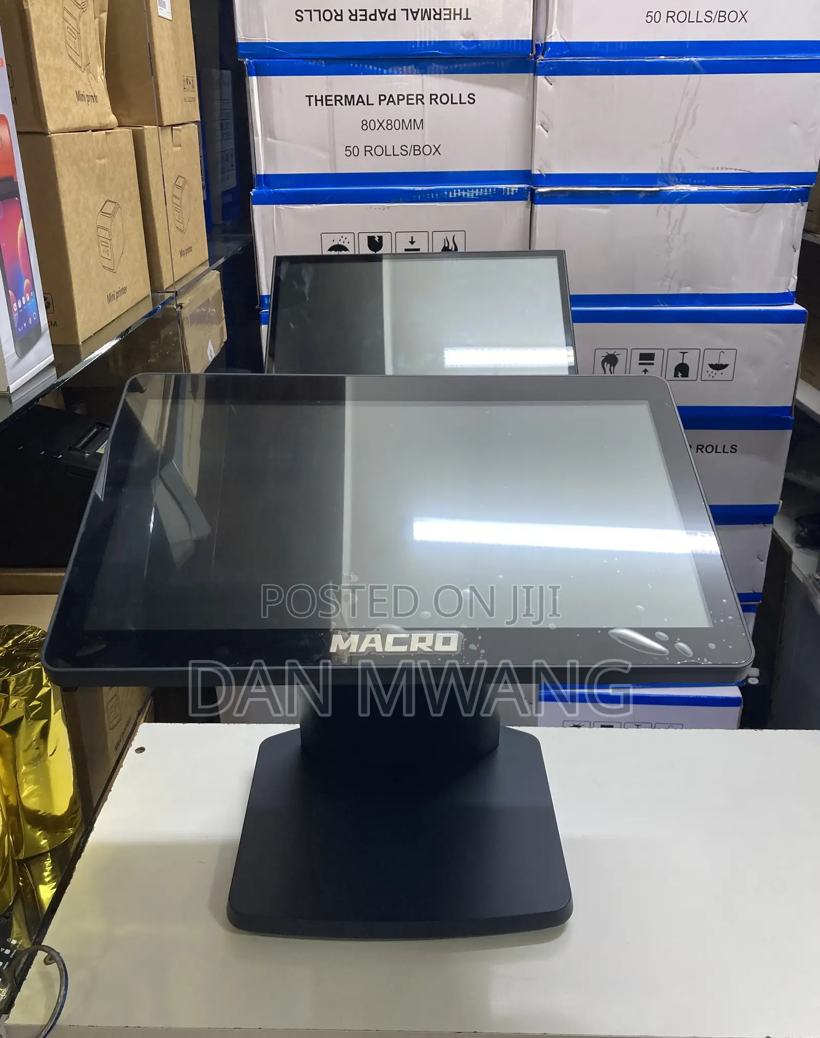 Macro Core I3 Pos Terminal 8gb 256ssd 15.6” Touch Wifi