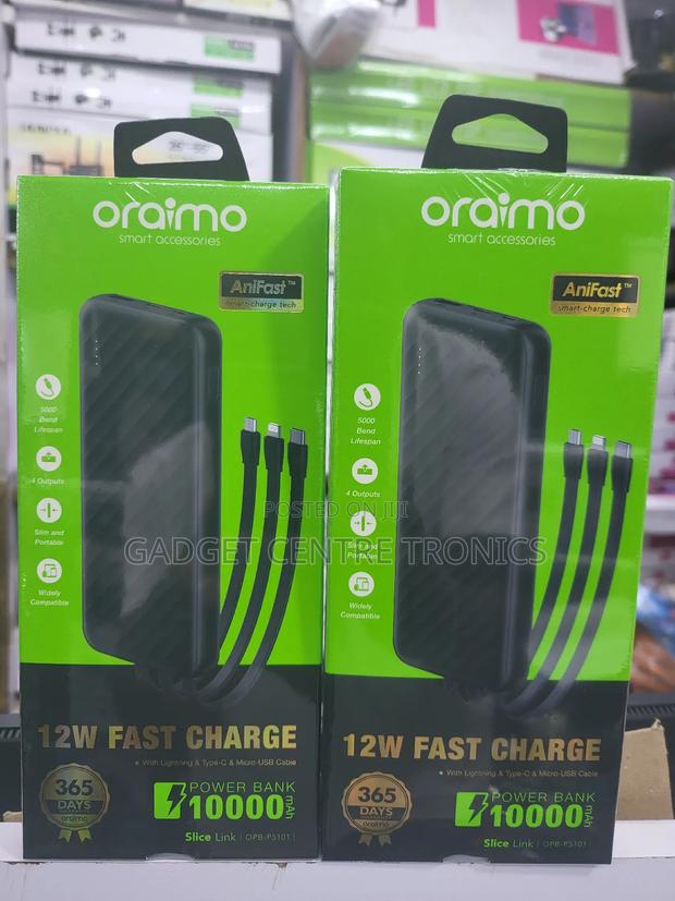 10000mah Oraimo Power Bank