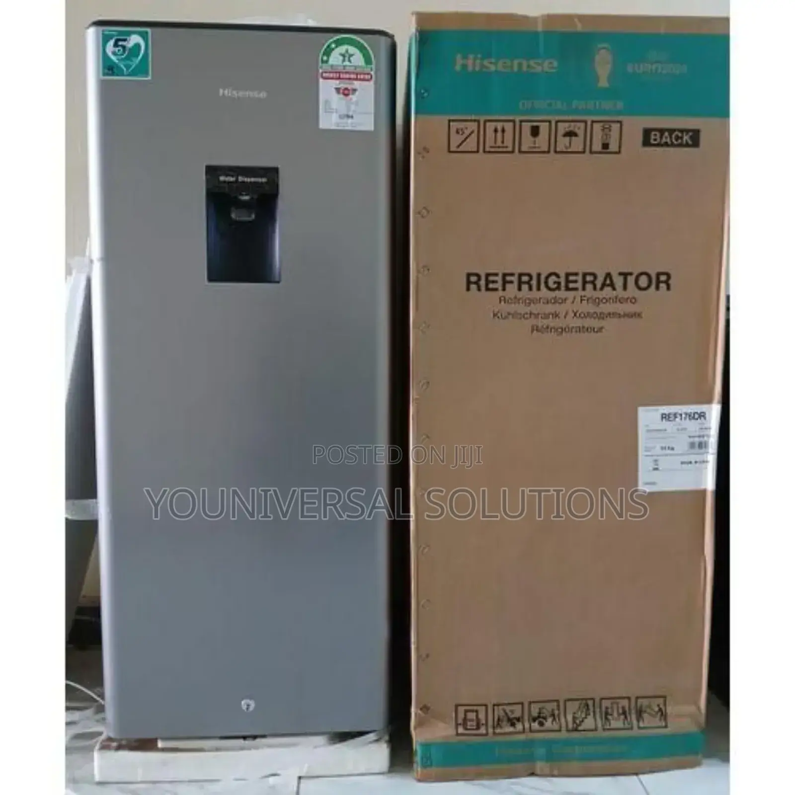 Hisense Refrigerator 176litres, Dispenser