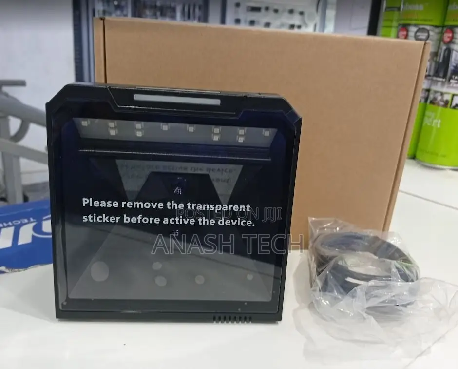 Main-One Qr Code 1d 2d Barcode Desktop Table Mount Scanner