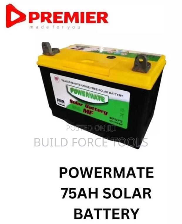 Powermate 75ah Solar Battery - main view
