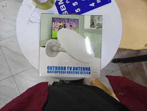 Outdoor Tv Antenna With a Waterproof Housing Design. Tv Areal