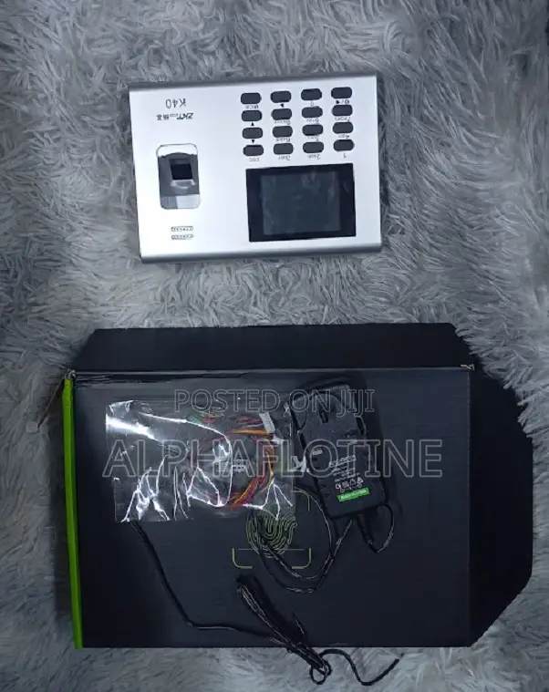 Zkteco K40 Biometric Readertime Attendance Terminal W/ Fingerprint Id
