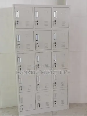 15 Compartment Locker Cabinet