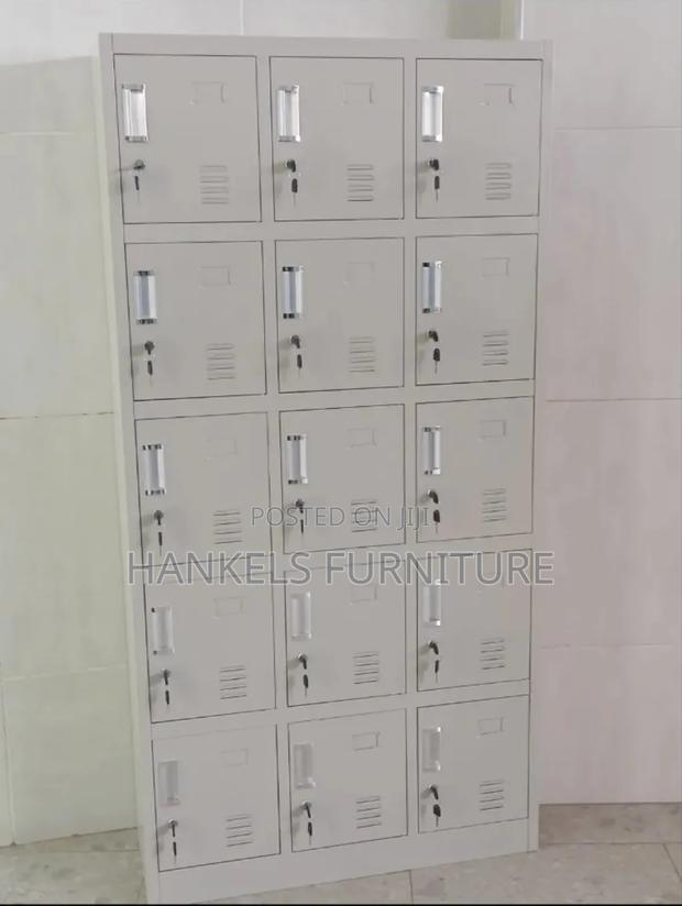 15 Compartment Locker Cabinet