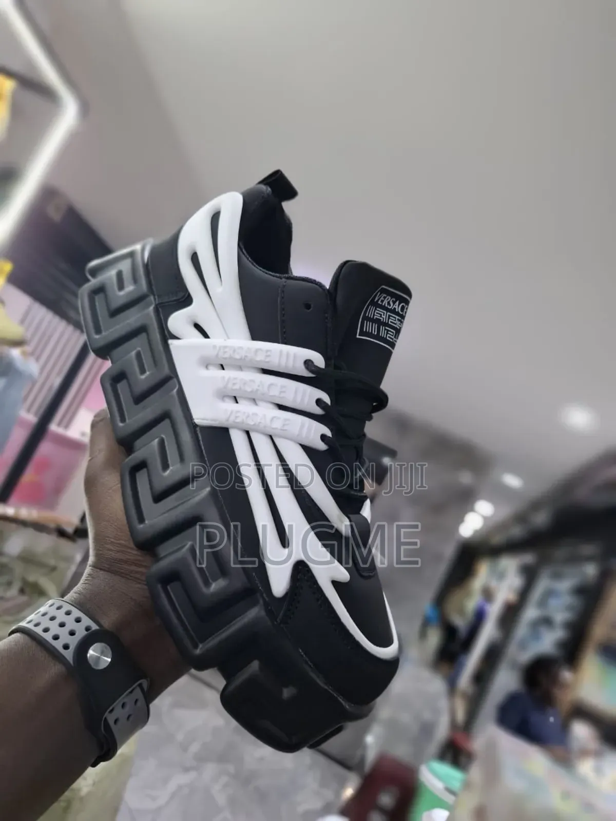 Versace High Quality Double Sole Sneakers