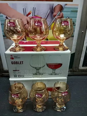 Cognac Gold Glass