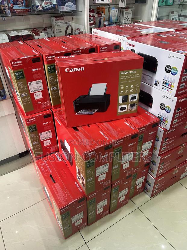 Canon Pixma Ts3640 Wireless Colour 3in1 Inkjet Photo Printer