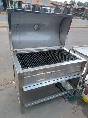Large Stainless Steel Barbecue