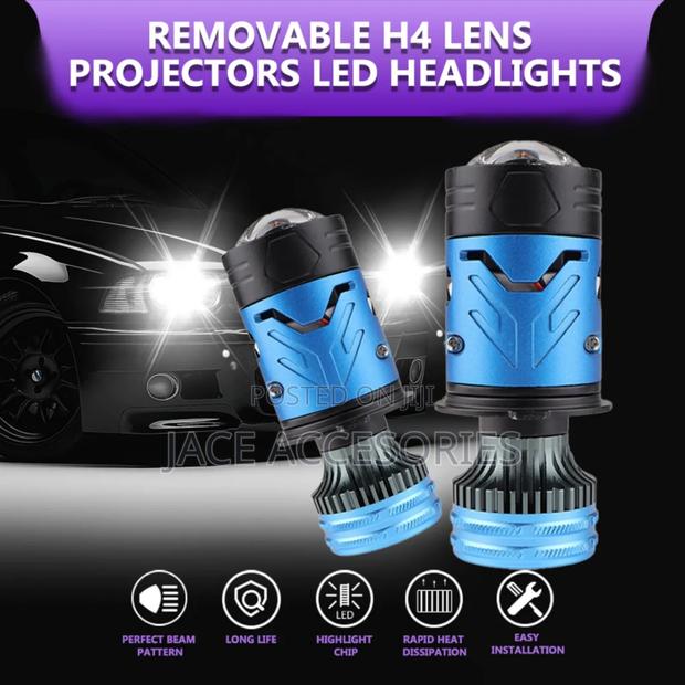 H4 Removable Biled Projectors With Laser - thumbnail 3