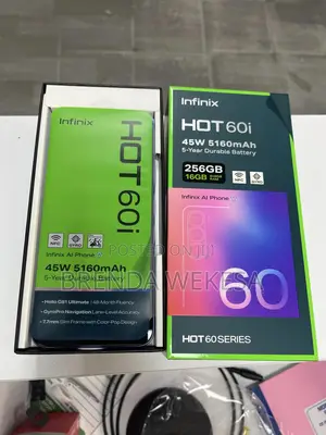 New Infinix Hot 60i 256 GB Green