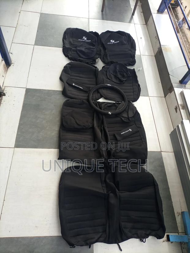 Premium Sport Series Seat Covers 5 Seater (Polyester Cotton)