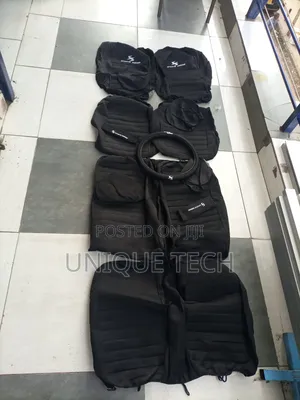 Luxury Sport Series Seat Covers 5 Seater (Fabric -Polyester Cotton)