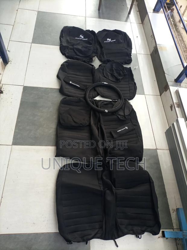 Luxury Sport Series Seat Covers 5 Seater (Fabric -Polyester Cotton)