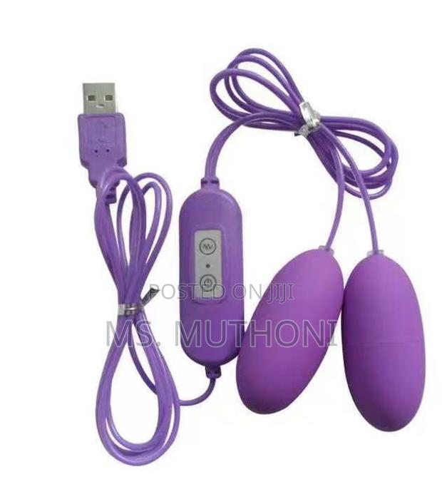 Vibrator Usb 12/20 Frequency Double Vibrating Eggs Multispeed - main view
