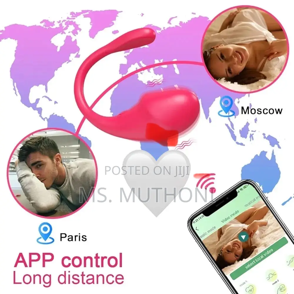 App Controlled Vibrating Adult Ball Toy* (10 Vibration Modes )