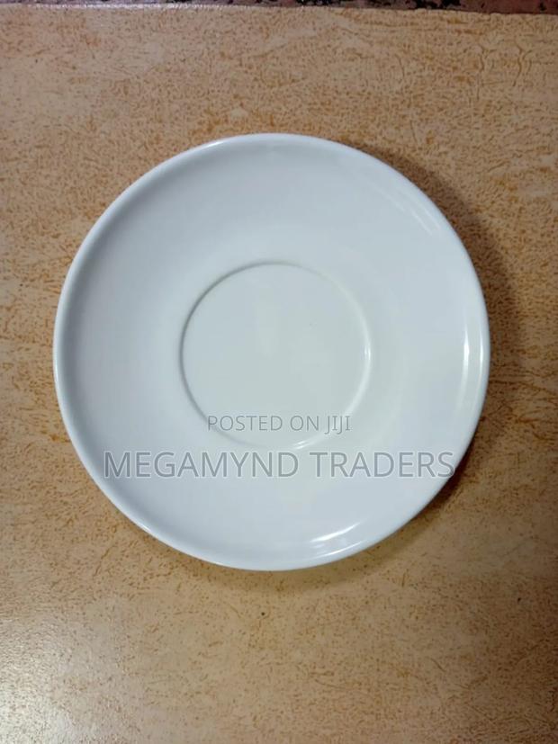 12pc Melamine Saucer Plate/Plain Saucer