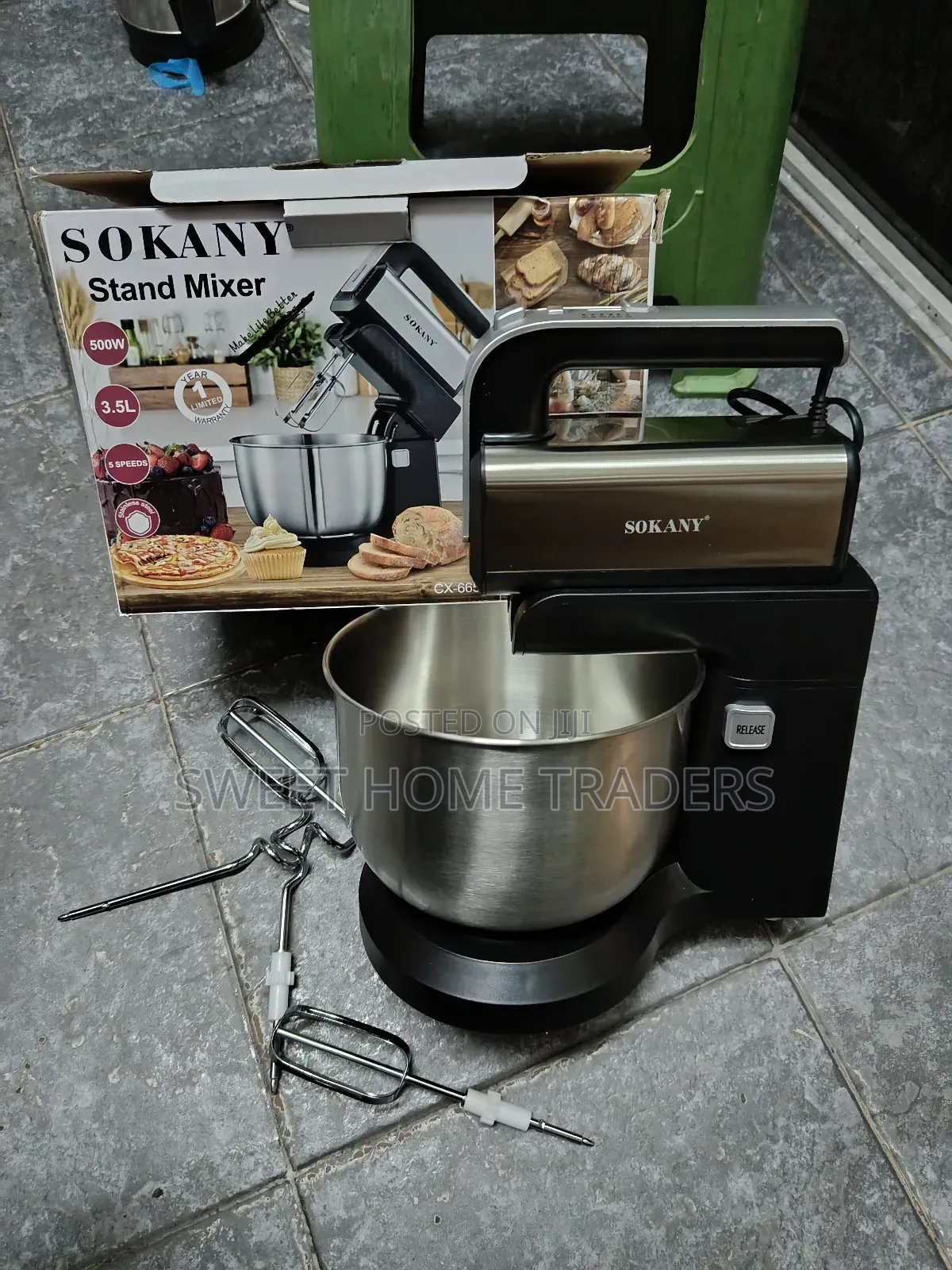 3.5 L Sokany Stand Mixer 500w