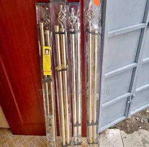 Classic Gold Curtain Rods for 2 Meters