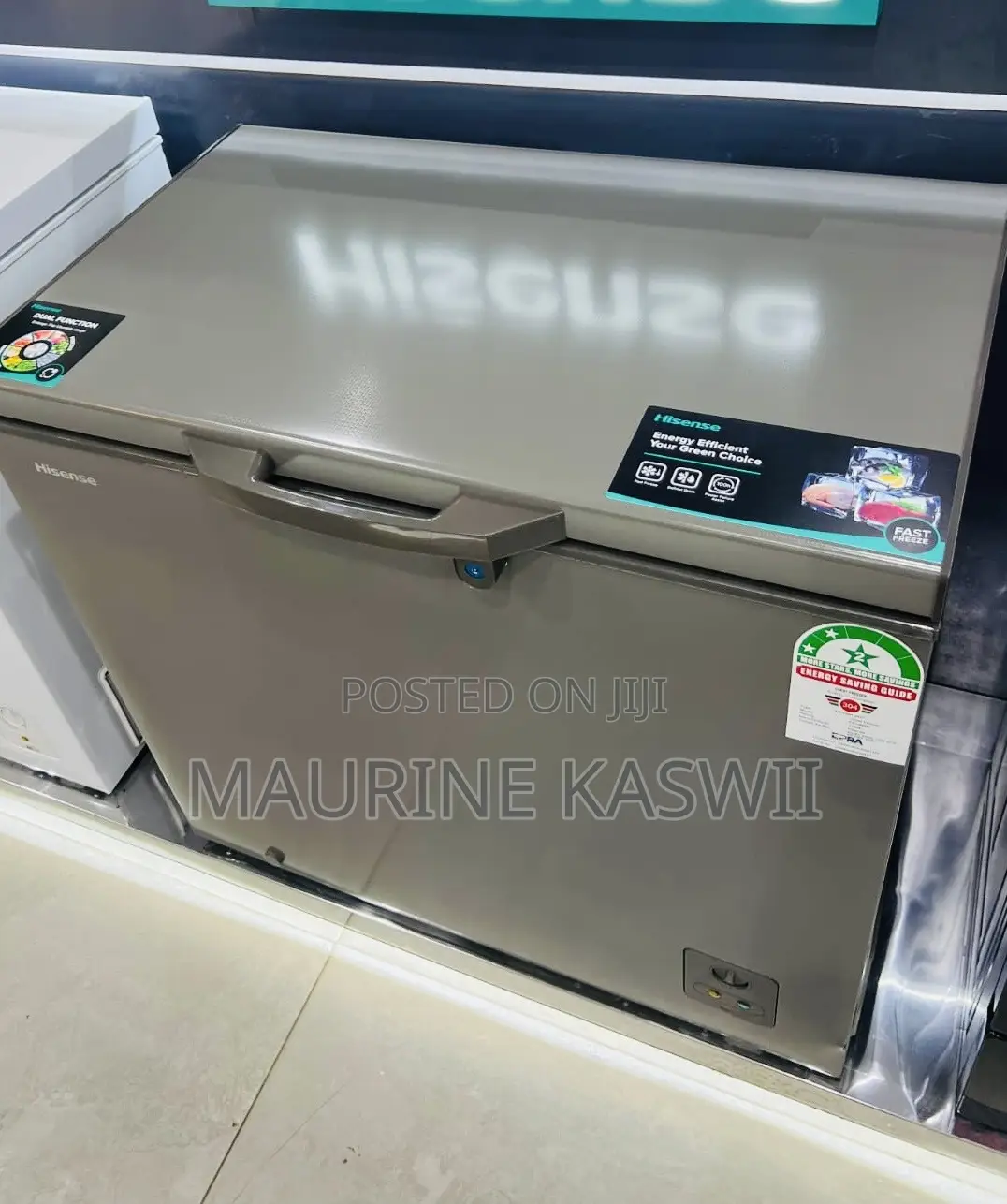 Hisense Chest Freezer 200l Fc198sh-Grey