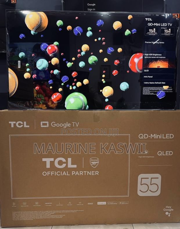 TCL 55” C6k Google Qd-Miniled (2025)Tv