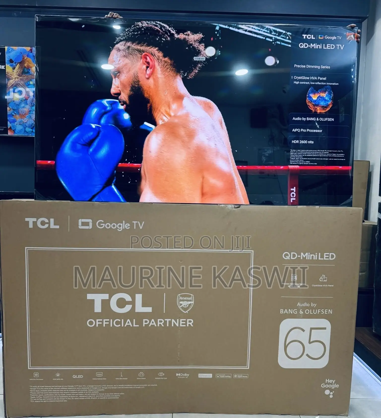 TCL 65” Inch C6k Google 65 Qd- Miniled
