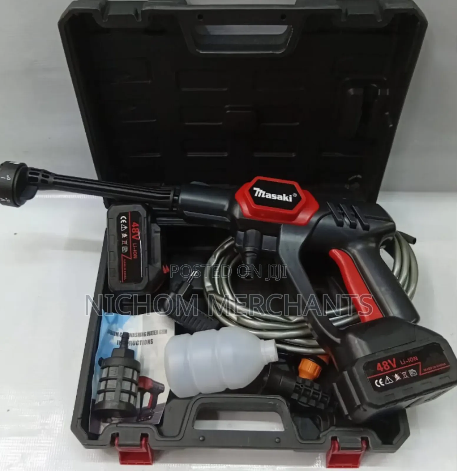 Masaki Cordless Pressure Washer/Cordless Car Wash