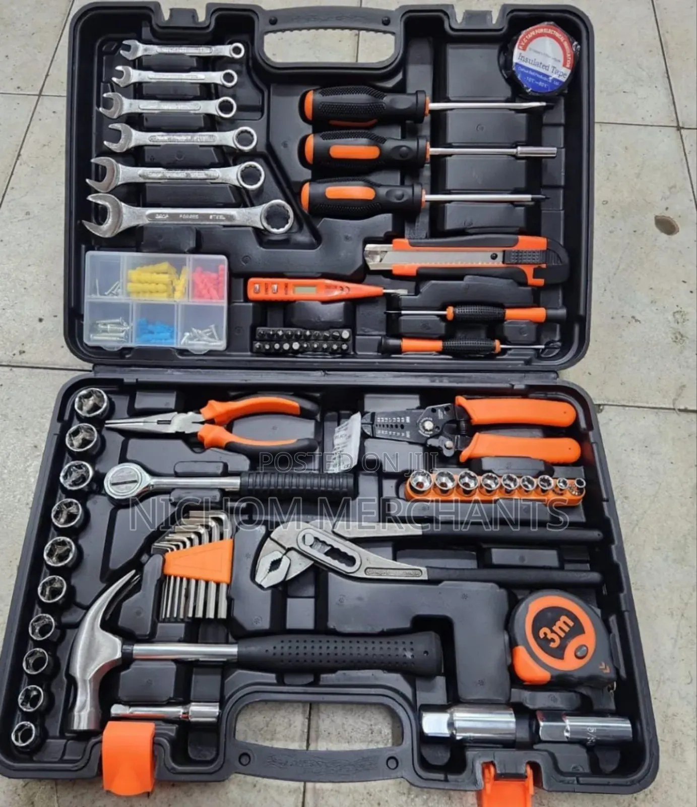 72pcs Electrical Toolbox/72pcs Electrical Toolset