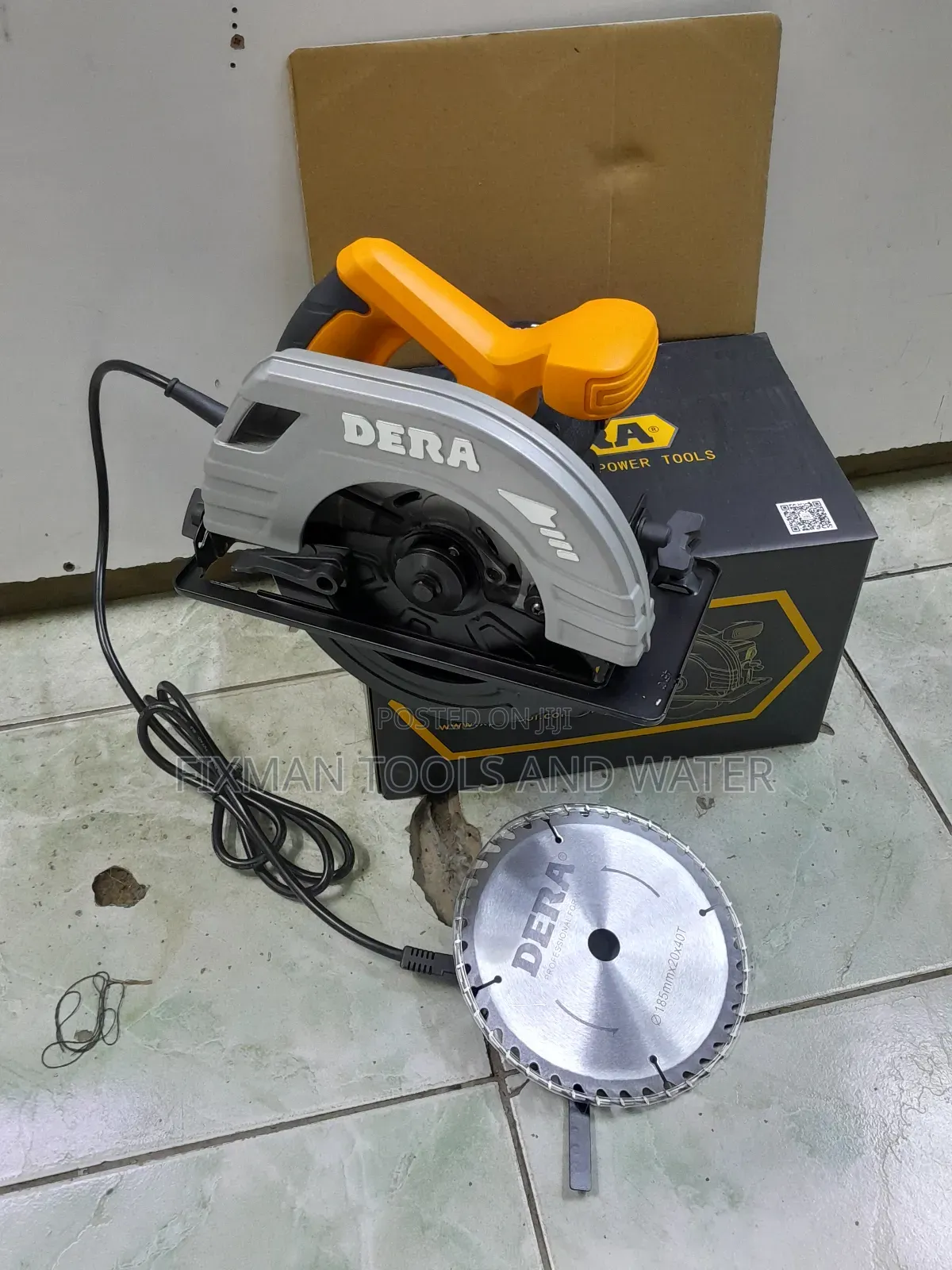 Straight Cut Dera Circular Saw 1380 Watts and Cutting Disc
