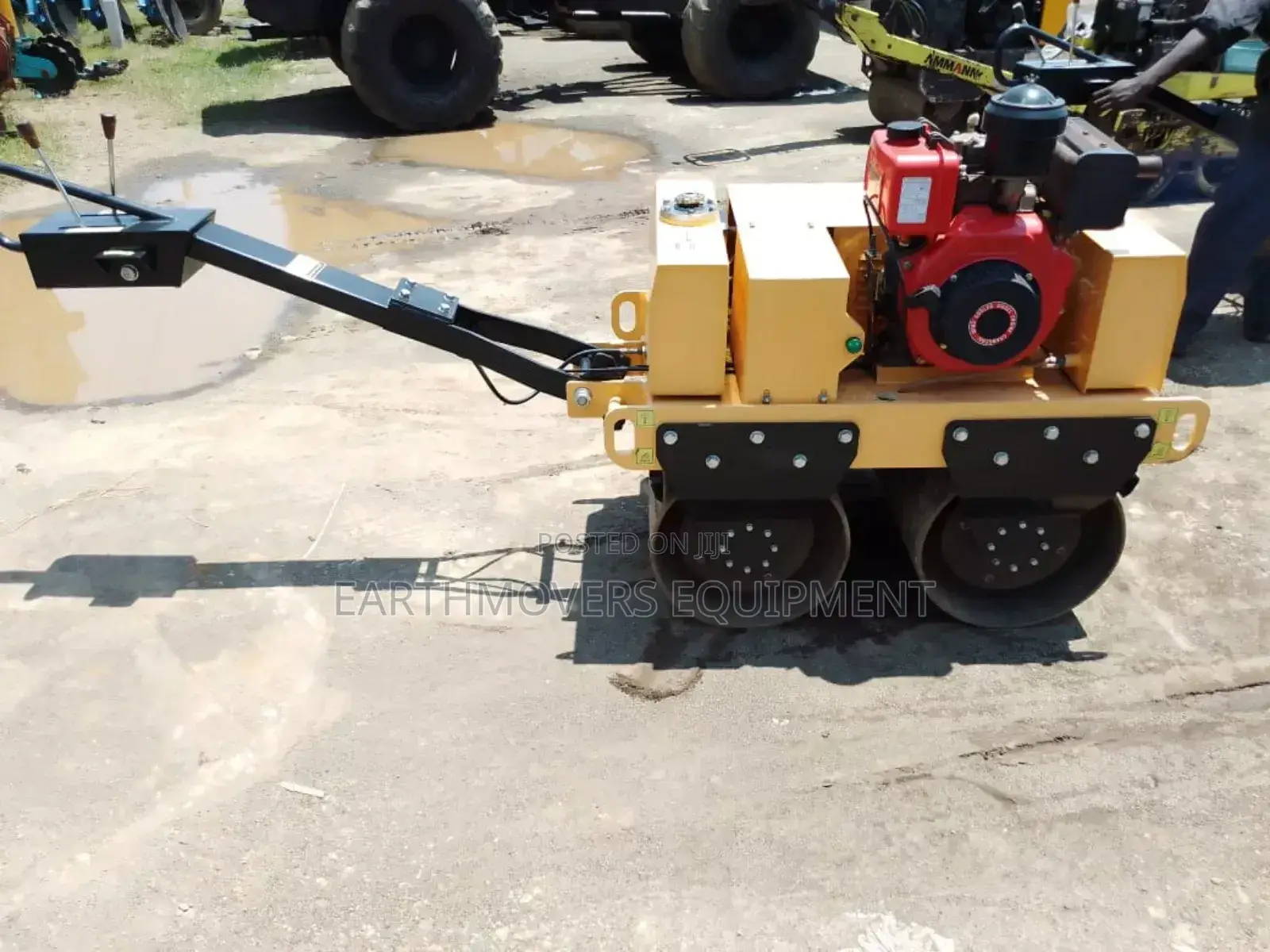 Pedestrian Roller, Plate and Kangaroo Compactor for Hire