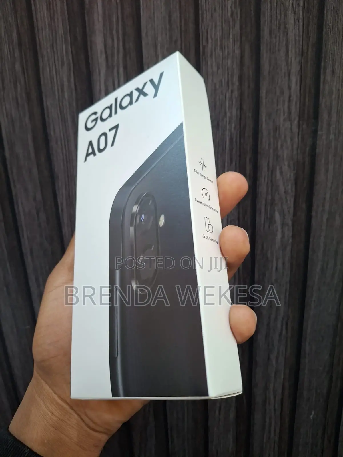 New Samsung Galaxy A07 4G 128 GB Black