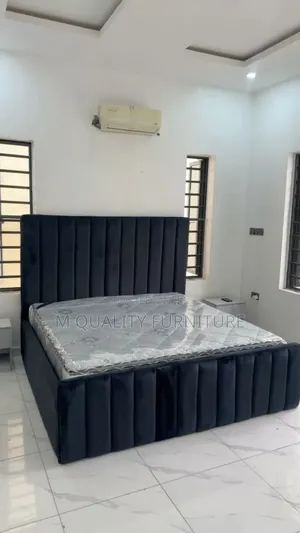 Black Padded Beds With Great Design