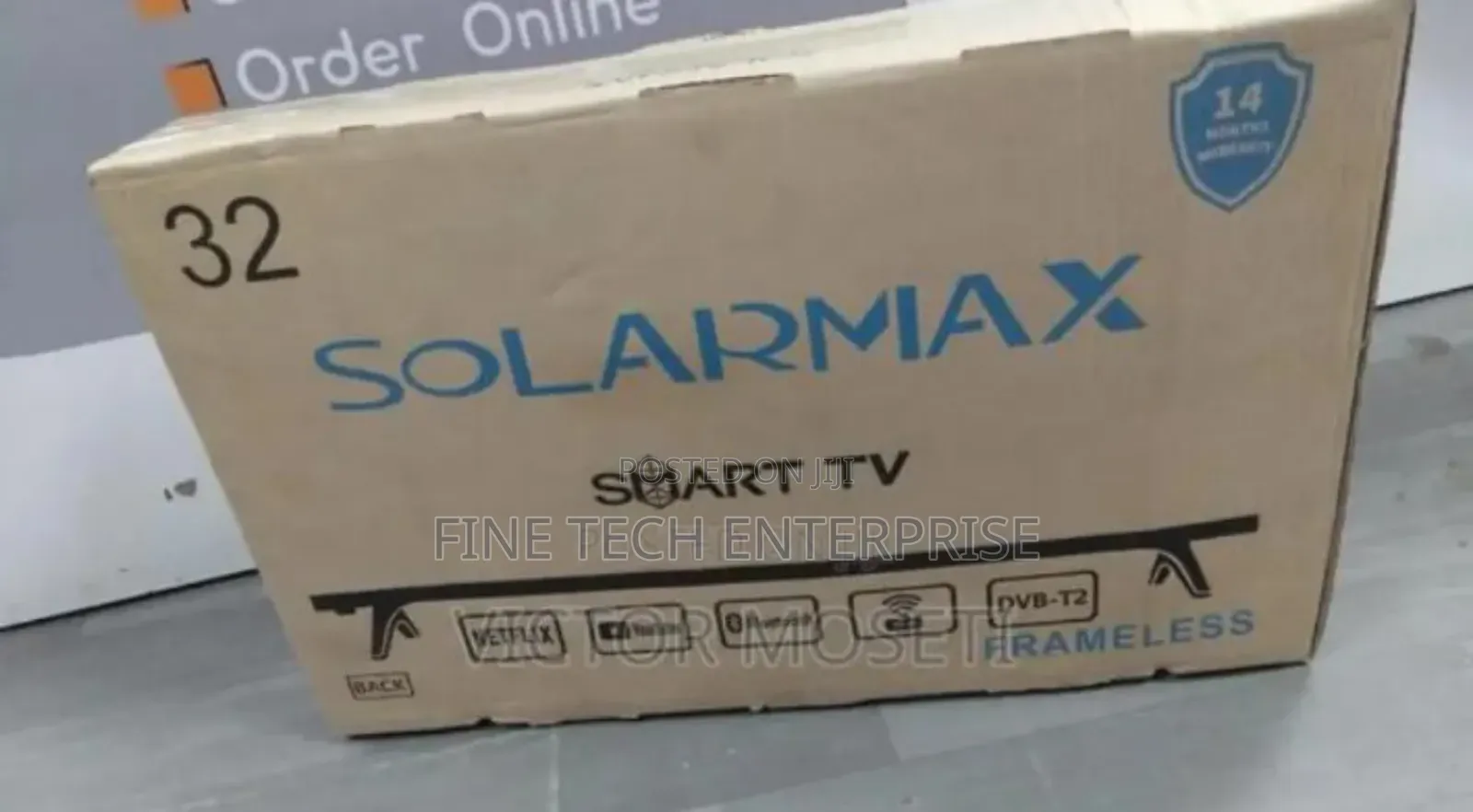 32" Solarmax Smart Tv Android Frameless With Bt