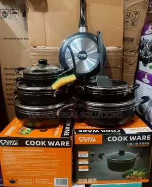 Great Star (Tc Model ) Nonstick Sufuria Cookware Set