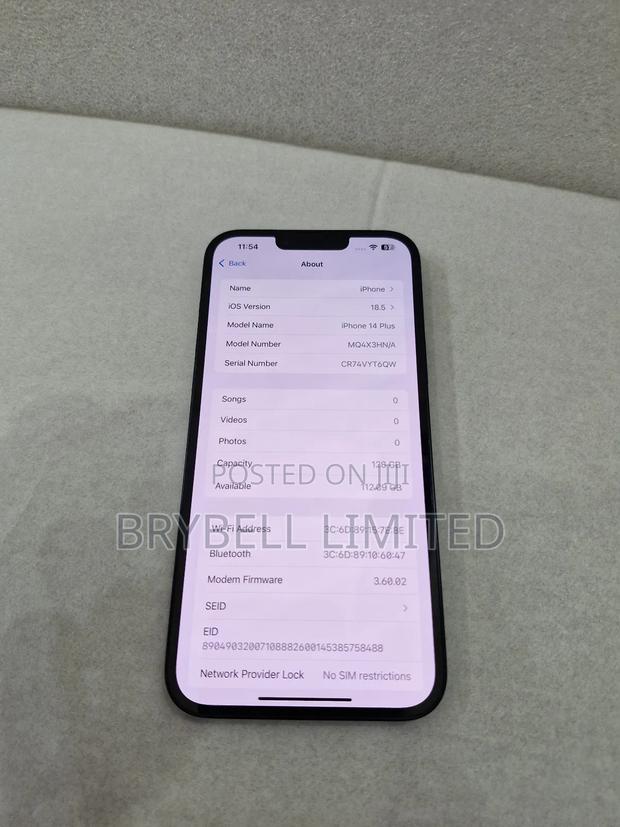 Apple iPhone 14 Plus 128 GB Black - thumbnail 4