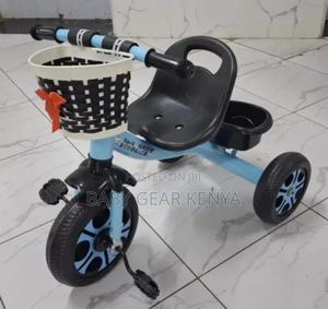Happy Kid Blue Tricycle - main view