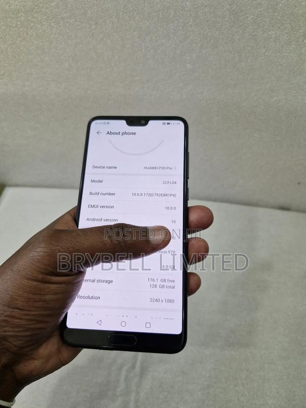 Huawei P20 Pro 128 GB Gray - thumbnail 5