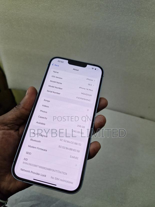 Apple iPhone 14 Plus 256 GB Blue - thumbnail 3