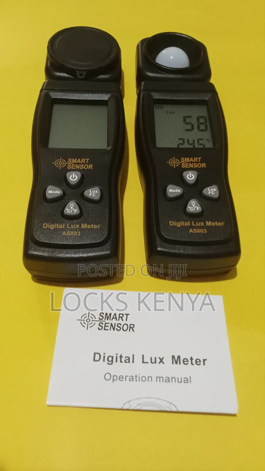 Lcd Screen Lux Meter